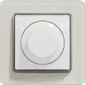 Sedna LED dimmer (white insert, white glossy frame)